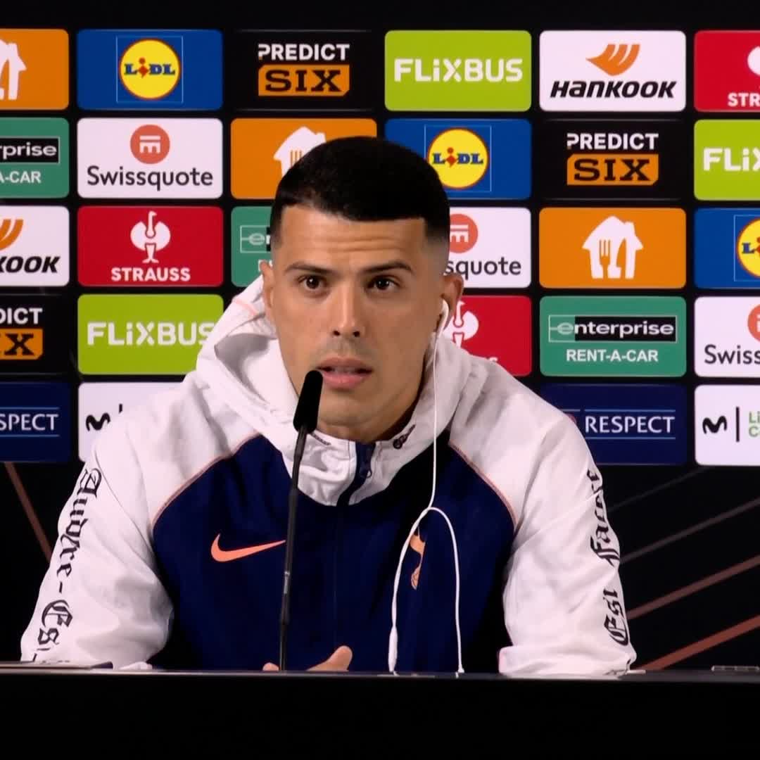 "This is a very important moment for us and we know it, the fans know it too" 🌟 Pedro Porro on how important it is to secure the Europa League trophy tomorrow 🏆