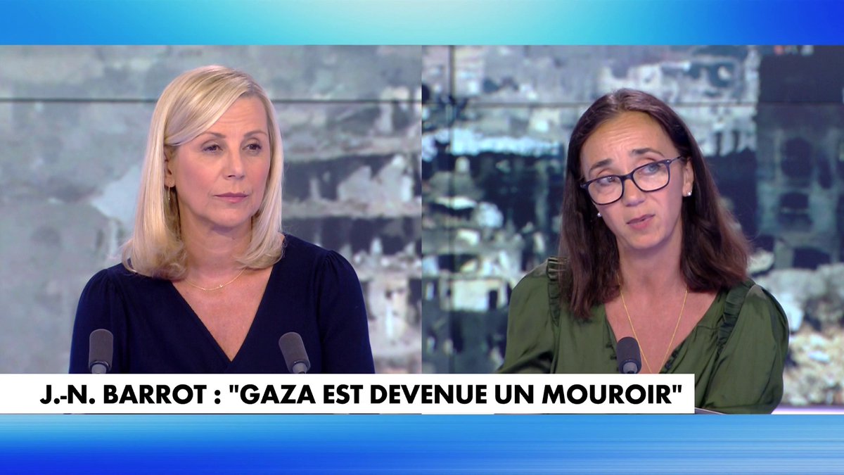 Muriel Ouaknine-Melki, avocate et présidente de l’Organisation juive européenne : «J’aurais aimé avoir un ministre qui soulève son armée pour aller chercher Boualem Sansal», après la comparaison par Jean-Noël Barrot de Gaza à un cimetière, dans #Punchline