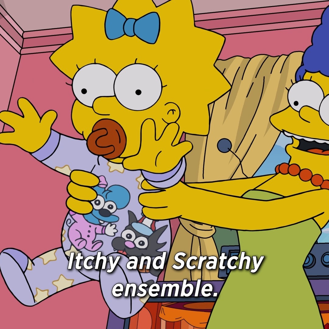 better hope your favorite show isn't for babies 😂 watch #TheSimpsons season 36 finale now on Hulu!