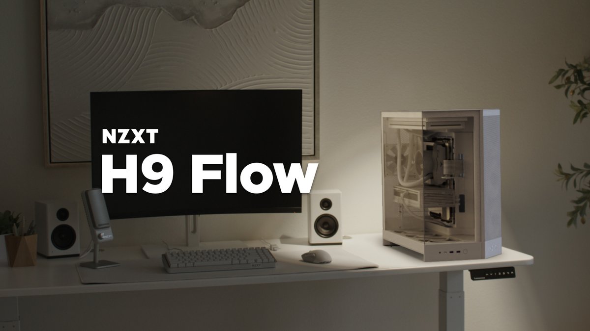 Introducing the refreshed NZXT H9 Flow Series! A large dual-chamber mid-tower ATX case designed for high-performance airflow, clean builds, and stunning panoramic views of your components. Learn more at