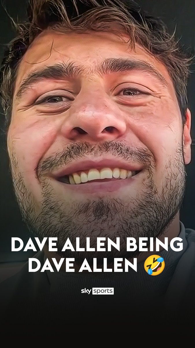 Dave Allen, never change 🤣