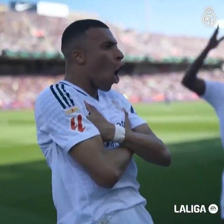🔥 Kylian Mbappé 🔥 7️⃣ أهداف 4️⃣ مباريات #LaLigaHighlights