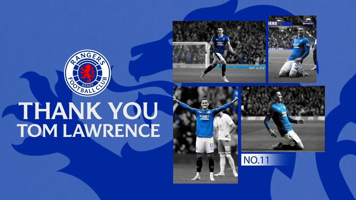 💙 Thank you, Tom Lawrence