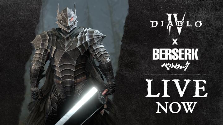 Unleash your fury on the Burning Hells with the Barbarian Berserker armor ⚔️ #Berserk cosmetics are available now in the #DiabloIV shop. #ベルセルク ベルセルク公式