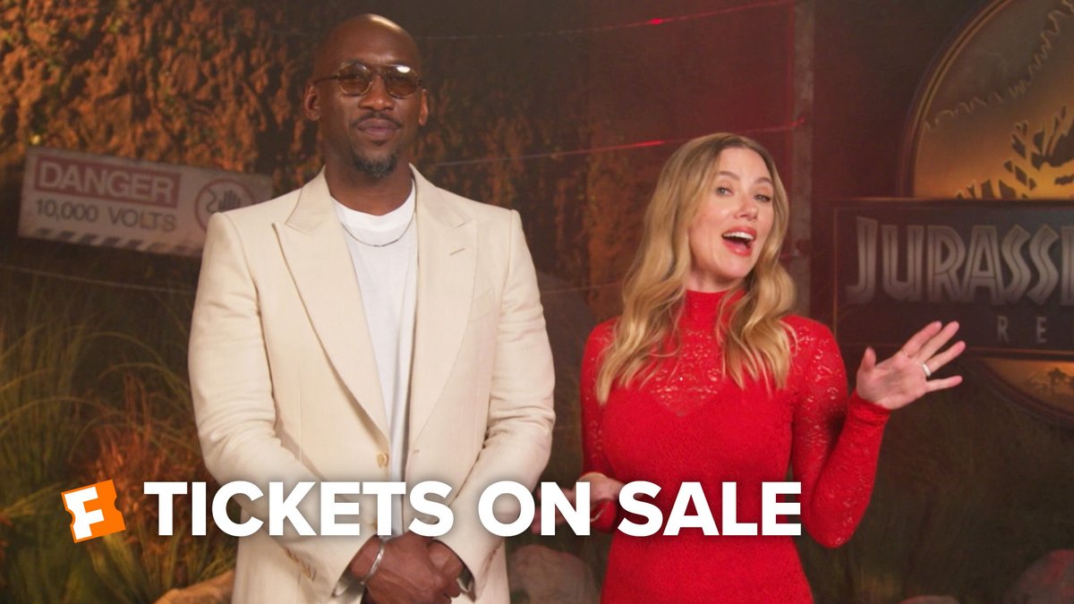 Watch #JurassicWorldRebirth stars Scarlett Johansson, Mahershala Ali and Jonathan Bailey reveal more about the film and why it must be experienced on the big screen. Get tickets now on Fandango!