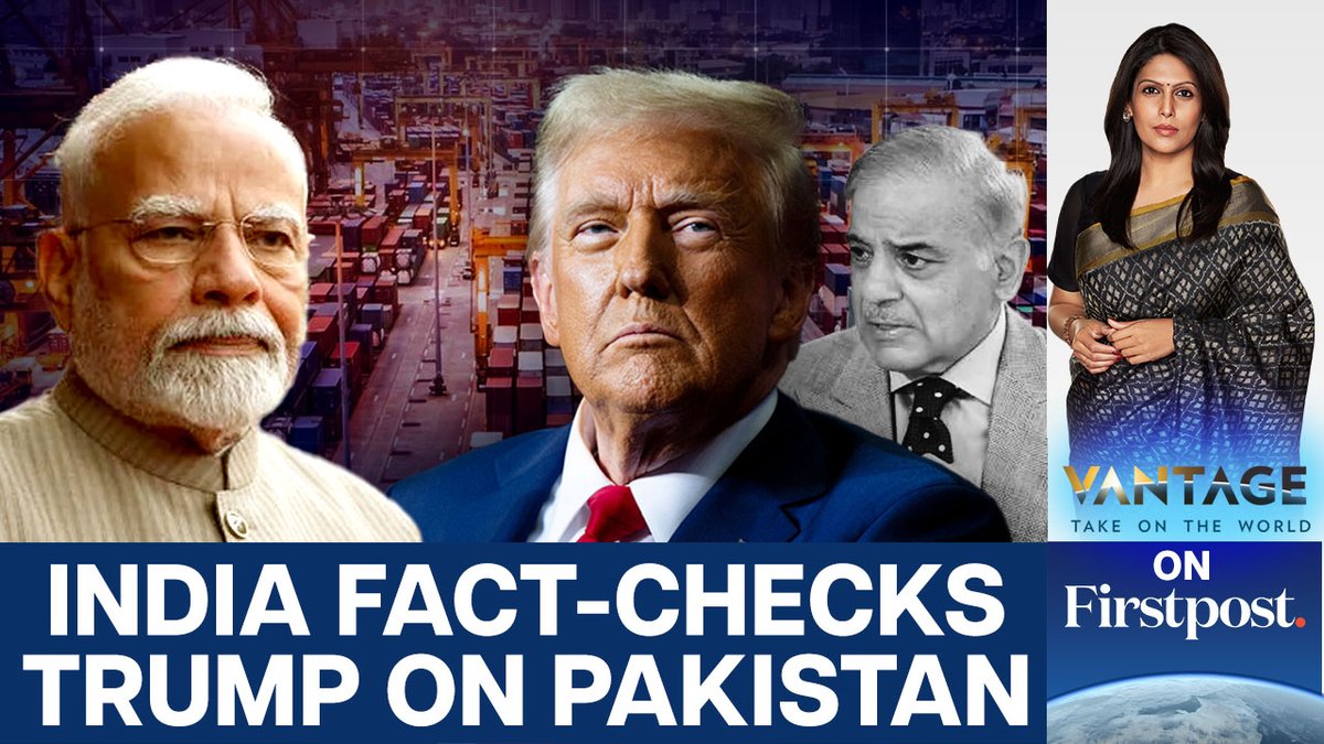 #VantageOnFirstpost: US President Donald Trump has repeatedly claimed credit for brokering the India-Pakistan ceasefire. But India has now pushed back against the claim, stating the U.S. was “neither involved nor informed.” Palki Sharma tells you more.