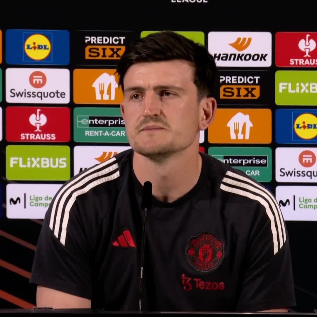 "Of course it's a frustration, this season we've been far too inconsistent" 🗣️ Harry Maguire on Man Utd's difference in domestic and European performances this season 🔴