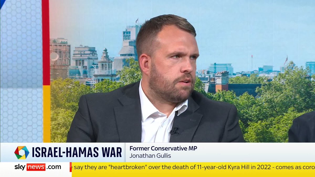 "I'm quite concerned with what I would call the performative nature of David Lammy in the House today." Former MP Jonathan Gullis talks to Sophy Ridge about the government's suspension of trade talks with Israel. #PoliticsHub 📺 Sky 501 and YouTube