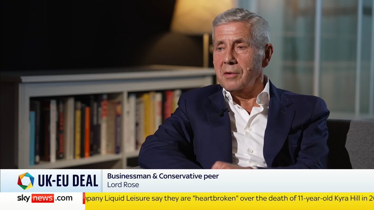 "Do you think we've seen the benefits of Brexit?" - Sophy Ridge "We have lost more from Europe since we came out of Europe than we have made up from other countries - that is the economic fact." - Lord Rose #PoliticsHub 📺 Sky 501 and Freeview 233