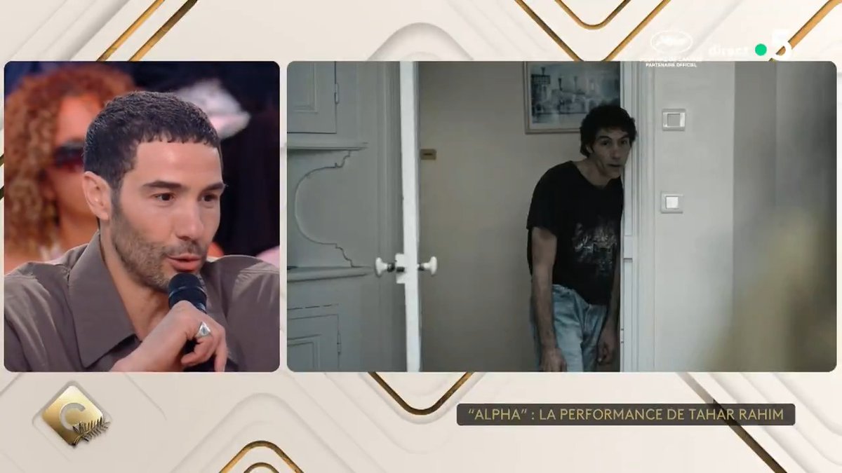 Tahar Rahim qui a dû perdre 20 kg pour son rôle dans 'Alpha' : 'C’était la préparation physique la plus éprouvante. Le corps est quelque chose de capital dans le cinéma de Julia Ducournau. Ça m’a laissé quelques addictions : les pistaches et les tomates cerises." #CàVous
