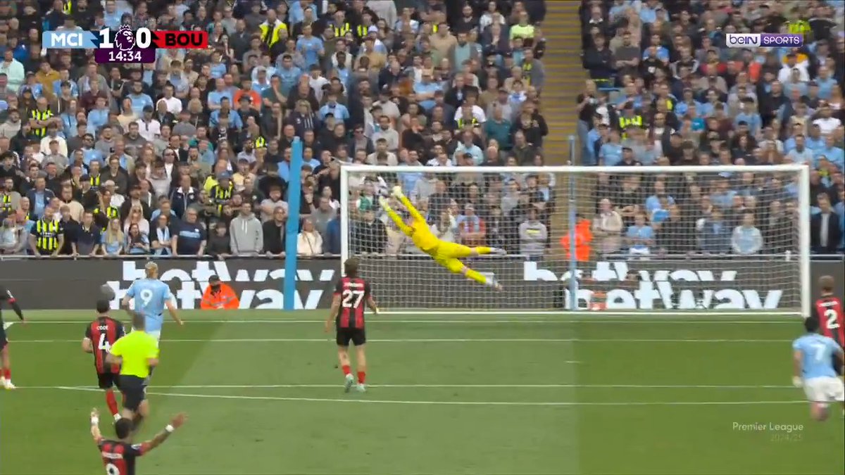 Manchester City'de Omar Marmoush olağanüstü bir gol attı.
