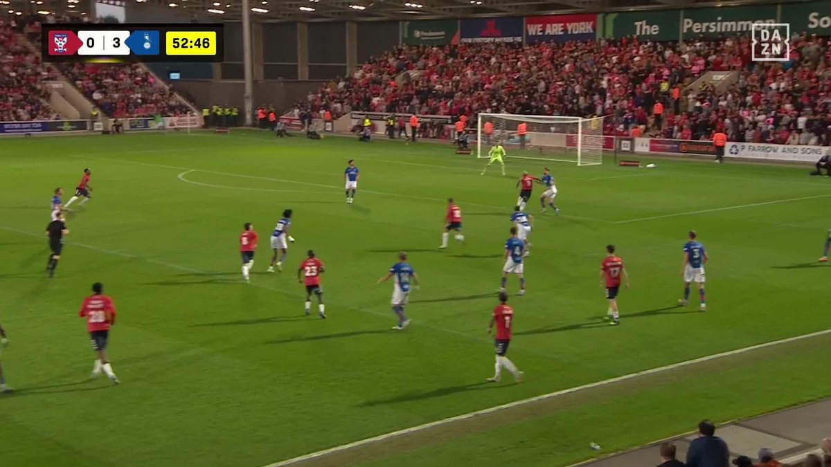 OLDHAM SCORE A THIRD IN LESS THAN 2 MINUTES 😱 Watch the match Live on DAZN. Buy now at #OAFC | Oldham Athletic