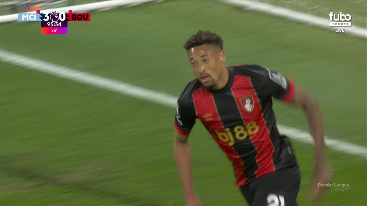 Daniel Jebbison SCORES!! ⚽ 3-1 Manchester City vs AFC Bournemouth WATCH EVERY GOAL 👉 #PL #PremierLeague