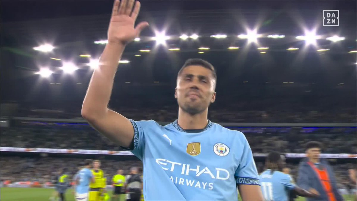 Imagina no sonreír viendo a Rodri feliz después de volver a jugar 🥹🇪🇸❤️ #PremierLeagueDAZN ⚽🏴󠁧󠁢󠁥󠁮󠁧󠁿