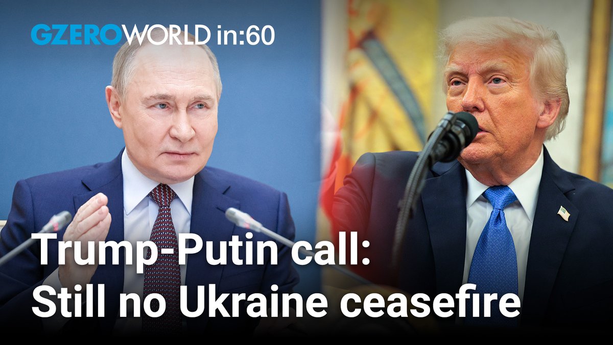 how did trump’s two hour phone call with putin influence american policy on the war? i dive in for GZERO Media