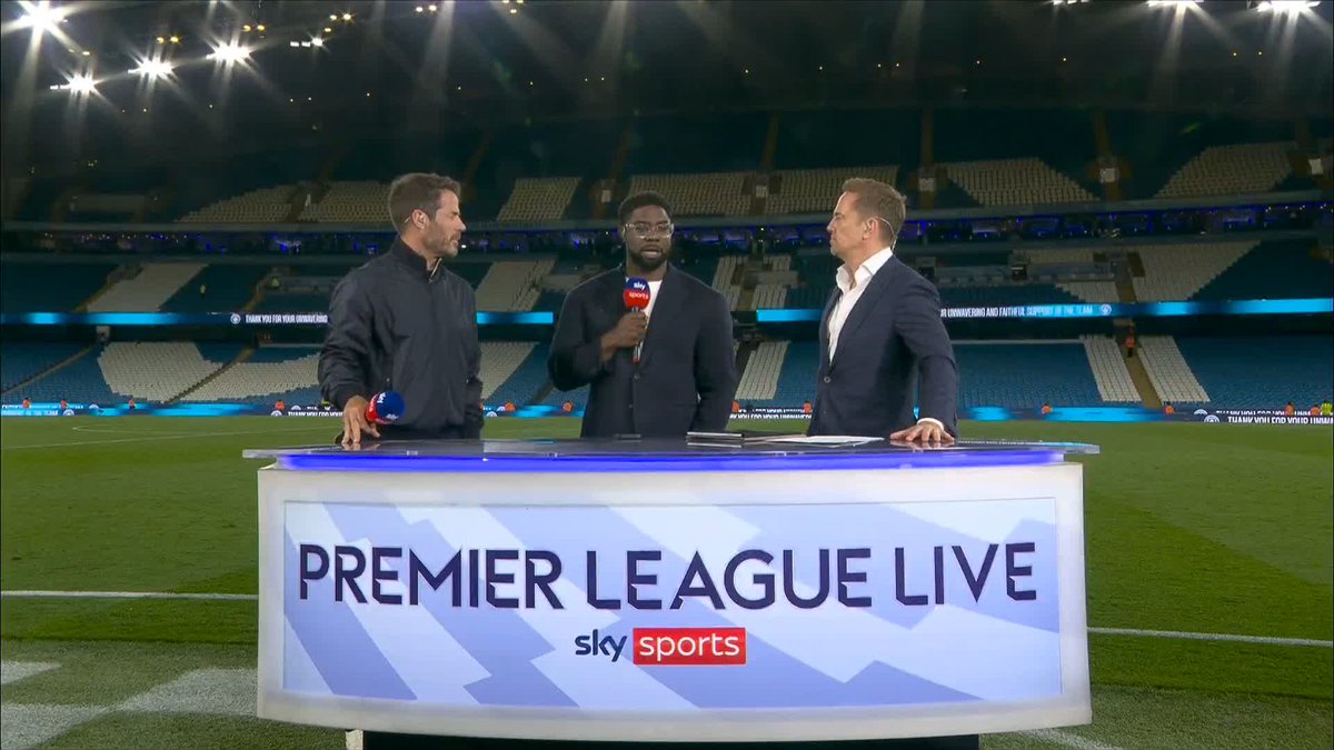 "Not many players come in and hit the ground running like he has" 📈 Micah Richards and Jamie Redknapp praise Omar Marmoush's performance against Bournemouth ⚡️