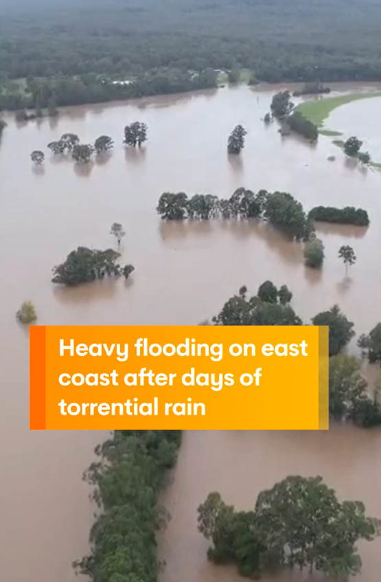 The flooding in Australia is really bad...