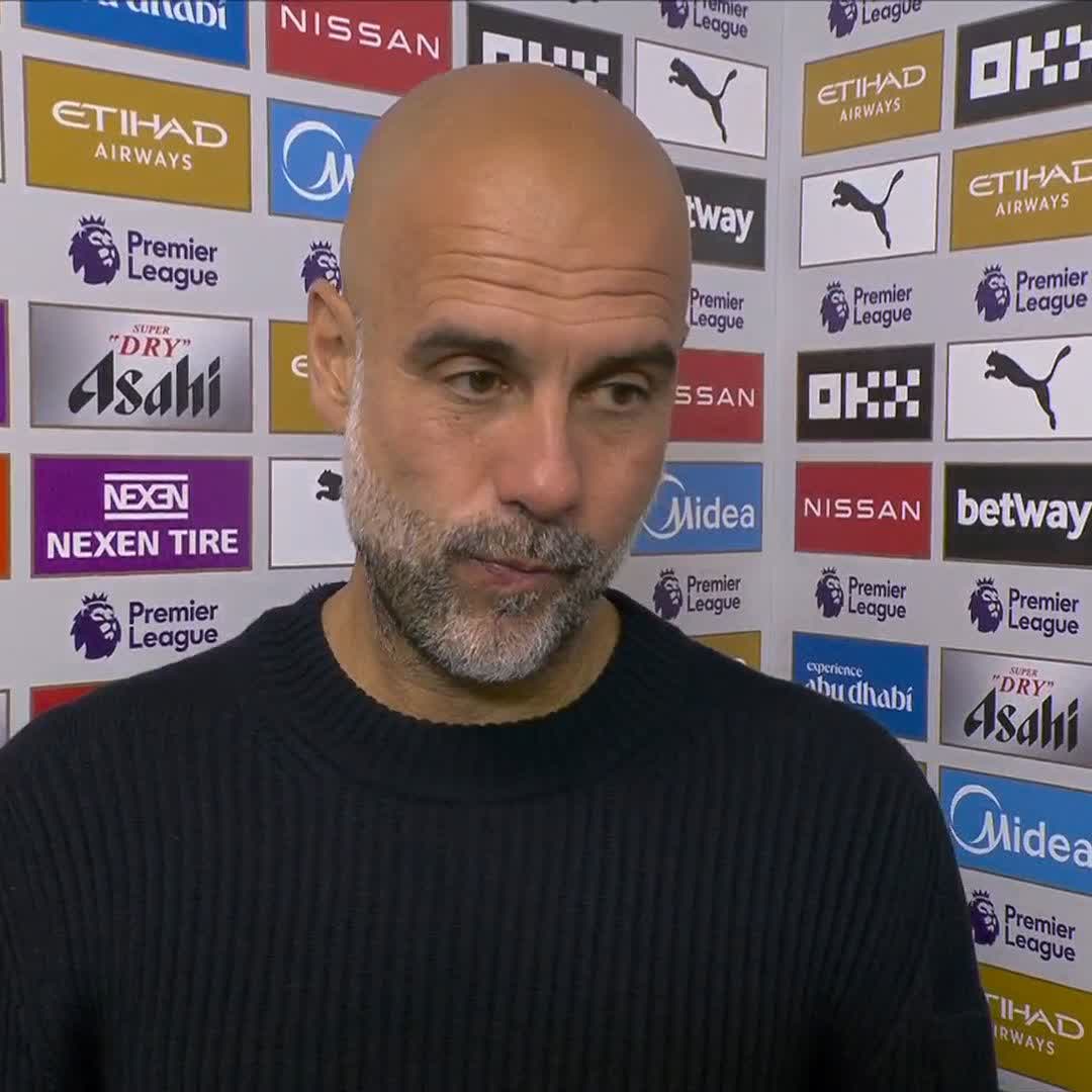 "He got a lot of love" 🩵 Pep Guardiola reacts to Kevin De Bruyne's Etihad sendoff 🎙️