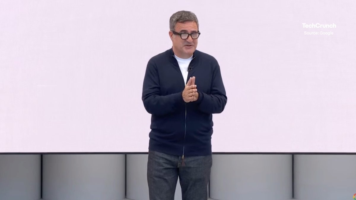 Warby Parker × Google Google I/Oで発表されたARメガネ お互いにARグラスを装着した2人が異なる言語でグラスの翻訳機能を介して会話するヒヤヒヤするデモ Warby Parkerとパートナーシップというのがテックな印象が薄れていて良いなと思った