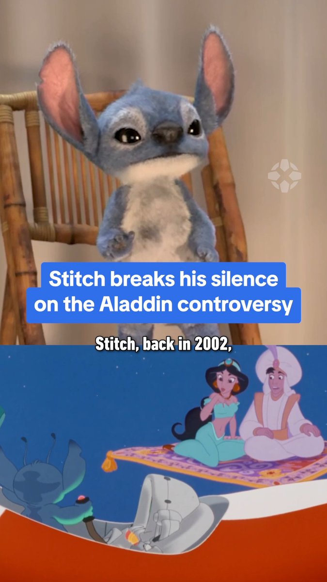 BREAKING: Stitch breaks his silence about the 2002 Lilo &amp; Stitch trailer with Aladdin &amp; Jasmine