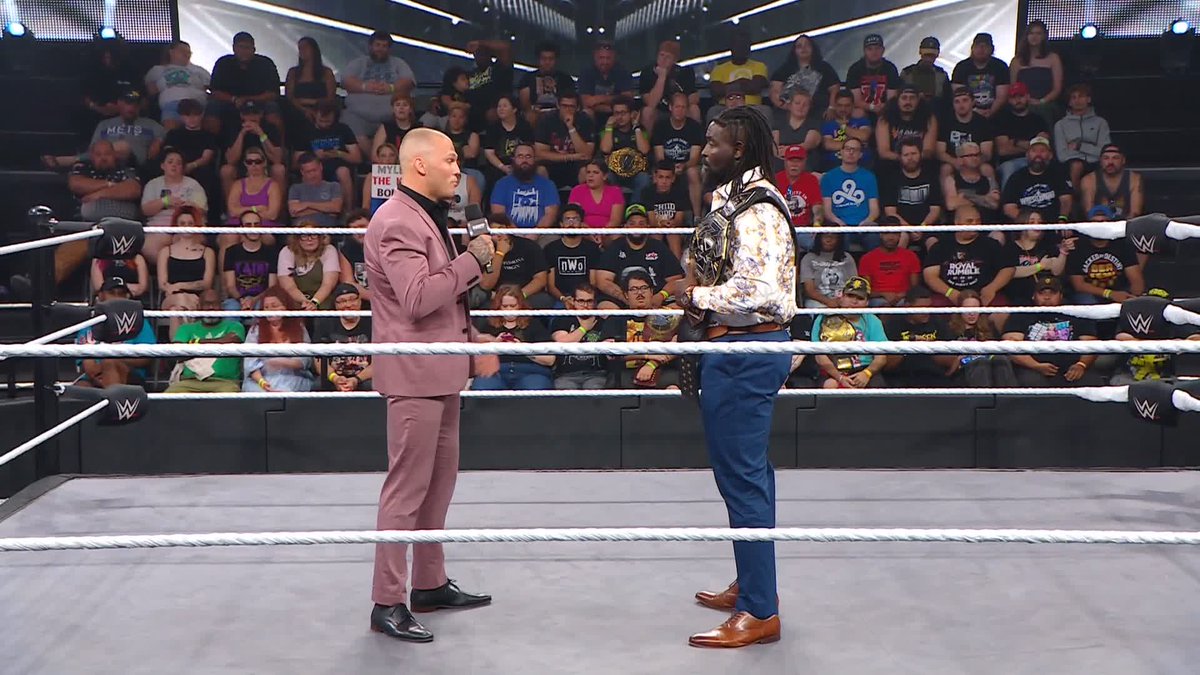 "This is more than just about winning a title. It's about making a statement." Myles Borne | THE KID has nothing to lose at #WWEBattleground, and he's ready to shock the world. 🙌 #WWENXT