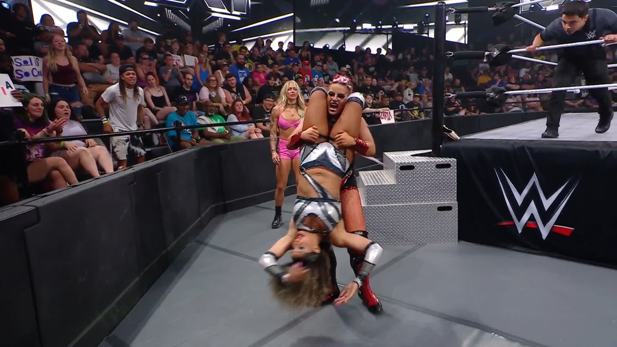 Caught and DESTROYED! 😳 ZARIA isn't playing 😤 #WWENXT