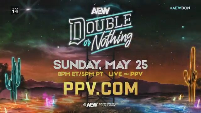 #AEWDoN LIVE on PPV is THIS SUNDAY at 8pm ET/5pm PT Order it on @PPV_com right now!