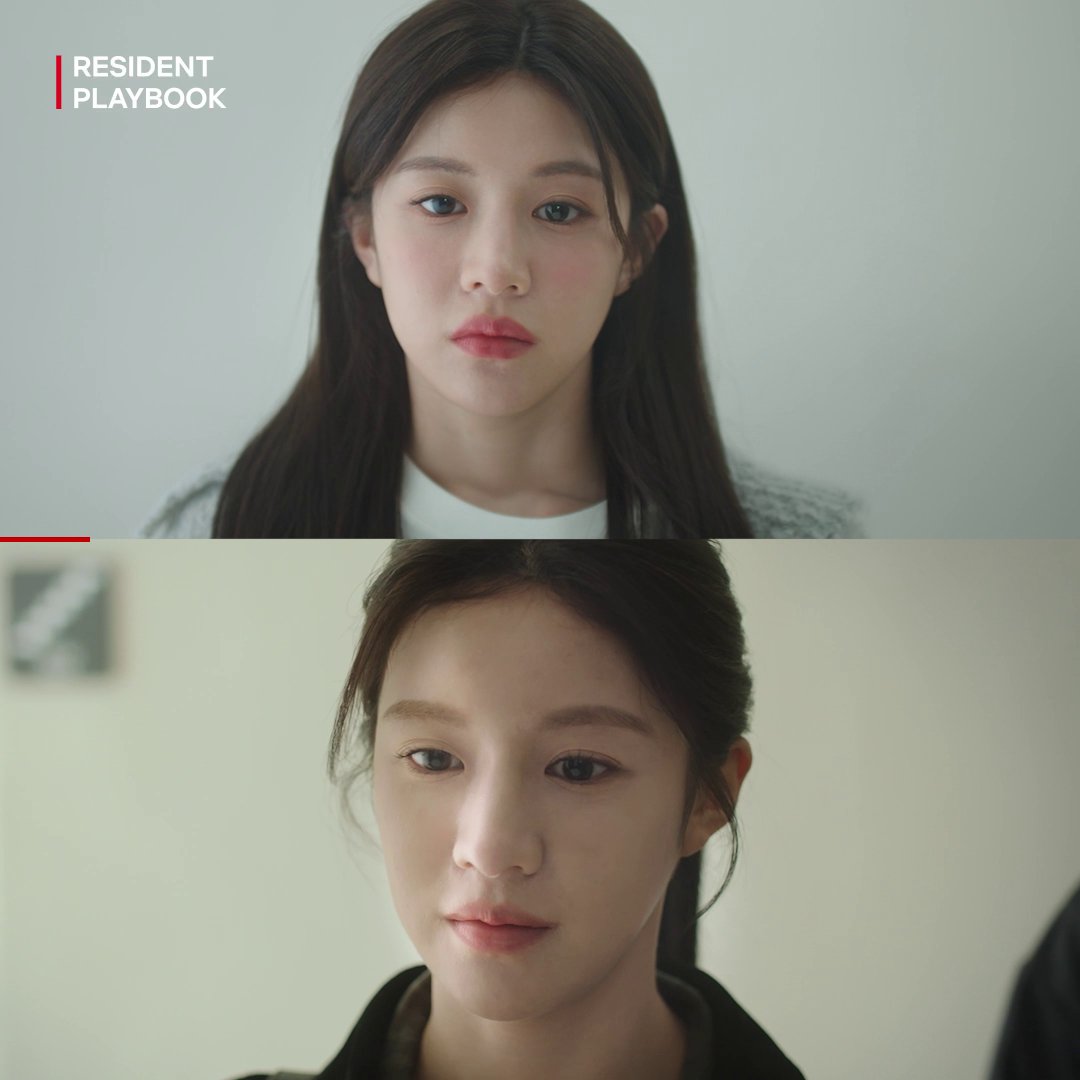 Yi-young di episode pertama: 😮‍💨+😕 Yi-young di episode terakhir: 😮‍💨+🙂 🎬: Resident Playbook