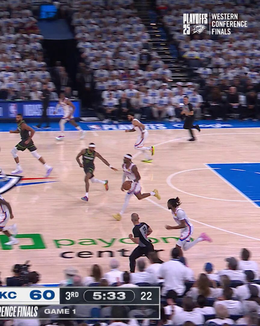 The energy in Paycom Center is rising 📈
