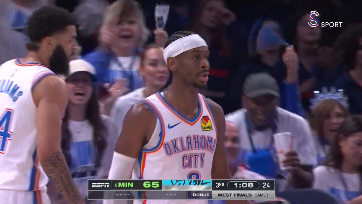 Shai Gilgeous-Alexander üçüncü çeyrekte MVP gibi oynuyor ⭐