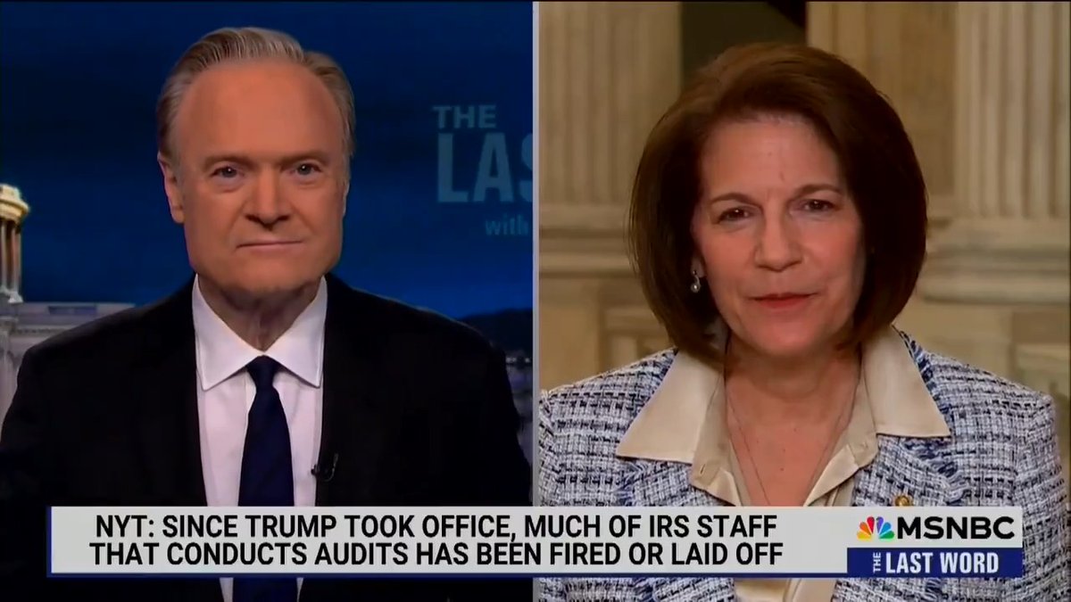 It sounds like a joke, but it isn't. Donald Trump nominated a man involved in a tax fraud scheme to run the IRS. Like I told Lawrence O'Donnell this evening, Billy Long is utterly unqualified. If Republicans confirm him, it will be corruption at its worst.