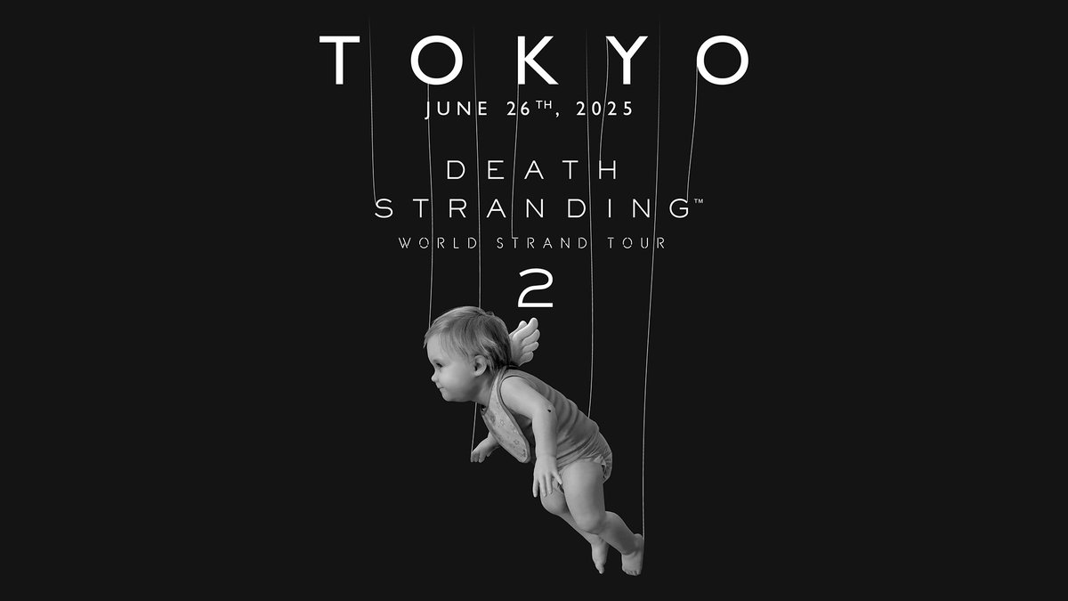 \5月22日(木)まで参加者募集中/ “DEATH STRANDING WORLD STRAND TOUR 2 in Tokyo”開催決定! 小島秀夫監督と豪華ゲストが『DEATH STRANDING 2: ON THE BEACH』発売当日に集結! 詳しくはこちら⇒ #DeathStranding2 #WorldStrandTour2 (5月16日(金)掲載記事)