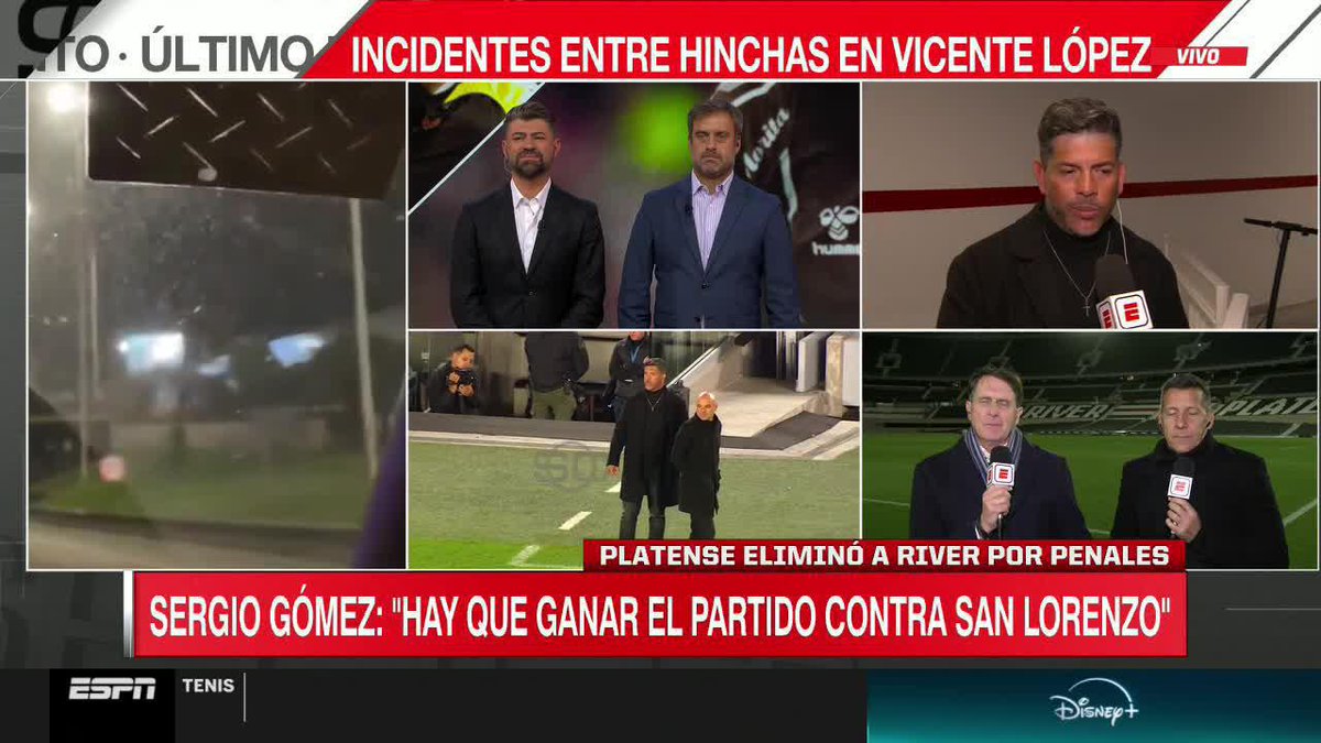 "ORSI ESTÁ LOCO... ES UN LOCO HERMOSO." Sergio Gómez elogió a su compañero de dupla técnica. ¿Hay cábala en el CT de Platense? 📺 #SportsCenter | #DisneyPlus