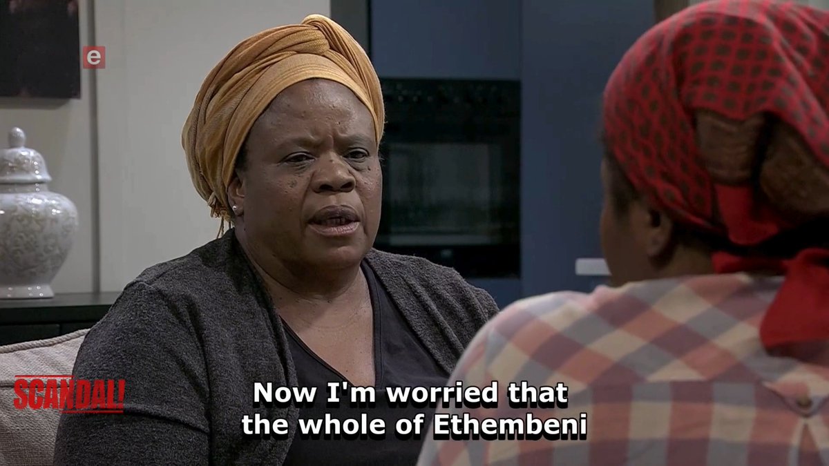 It's MaDhlomo's maturity for me, the fact that she's blaming inja yakhe is what makes her so real. I know alot of ya'll would've blamed the side chick or am I wrong? 😭😭 #etvScandal