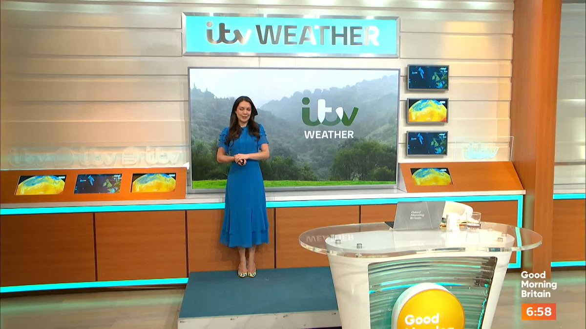 There will be showers in the south and it will be dry with sunny spells elsewhere. Laura Tobin. has the forecast and the outlook for the week ahead.