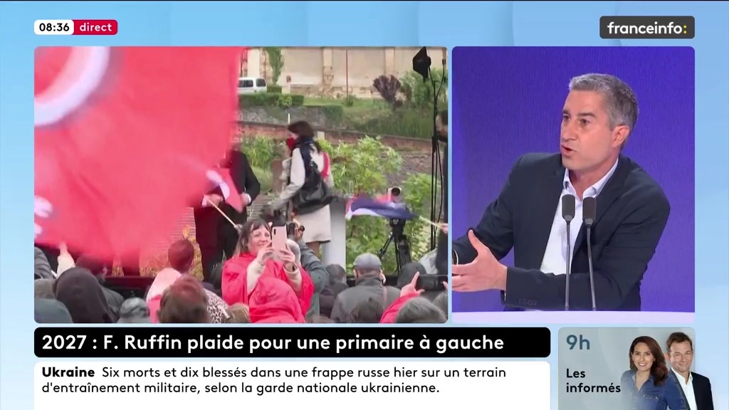 🔴➡️ "J-L Mélenchon, c'est la garantie de la défaite au second tour de la présidentielle", affirme François Ruffin.
