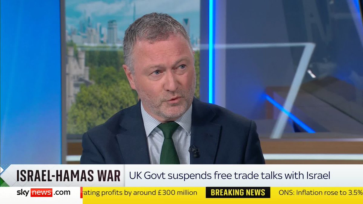 "This has gone beyond just self-defence on the part of Israel" Environment Secretary Steve Reed describes the situation in Gaza as "intolerable" and calls for an immediate ceasefire and a return of any remaining hostages.