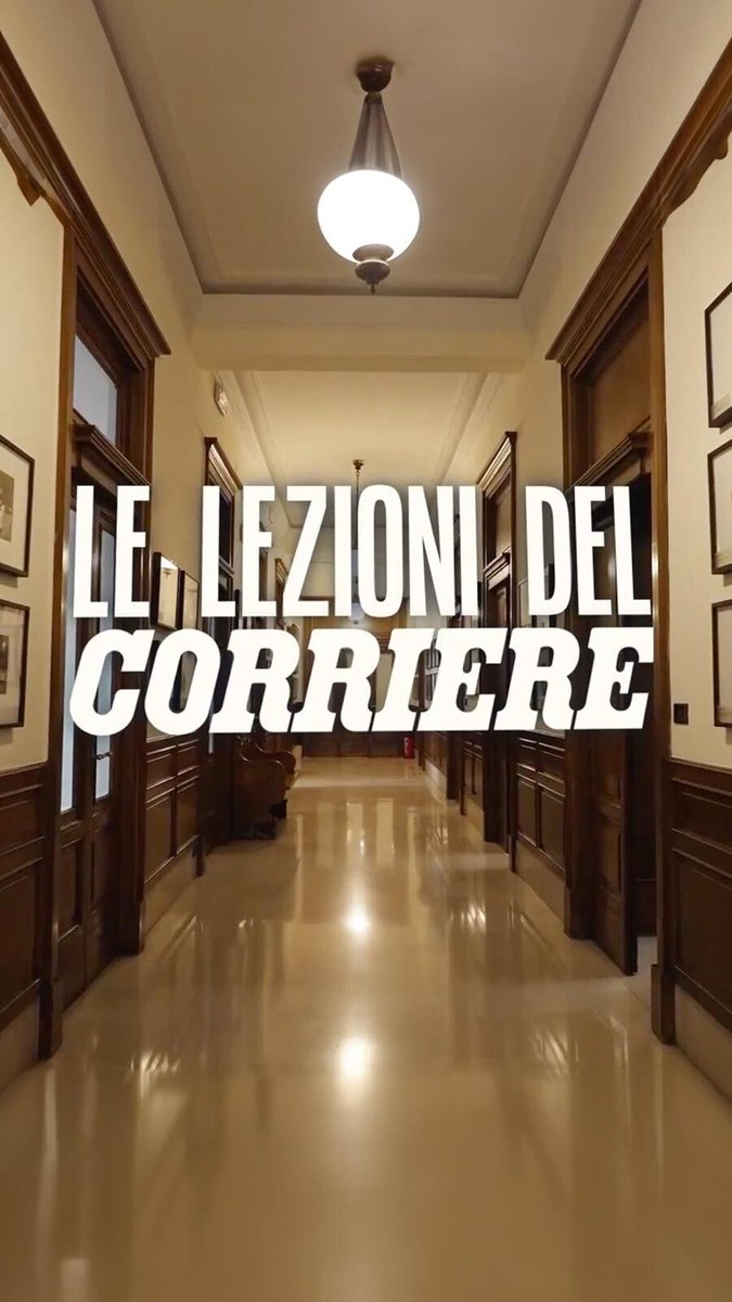 🎓 Le lezioni d’autore del Corriere. 📚 75 video. Un viaggio nel sapere per chi affronta quest’anno la Maturità e per tutti gli adulti in cerca di risposte. 📍 Tutti i contenuti su 👉