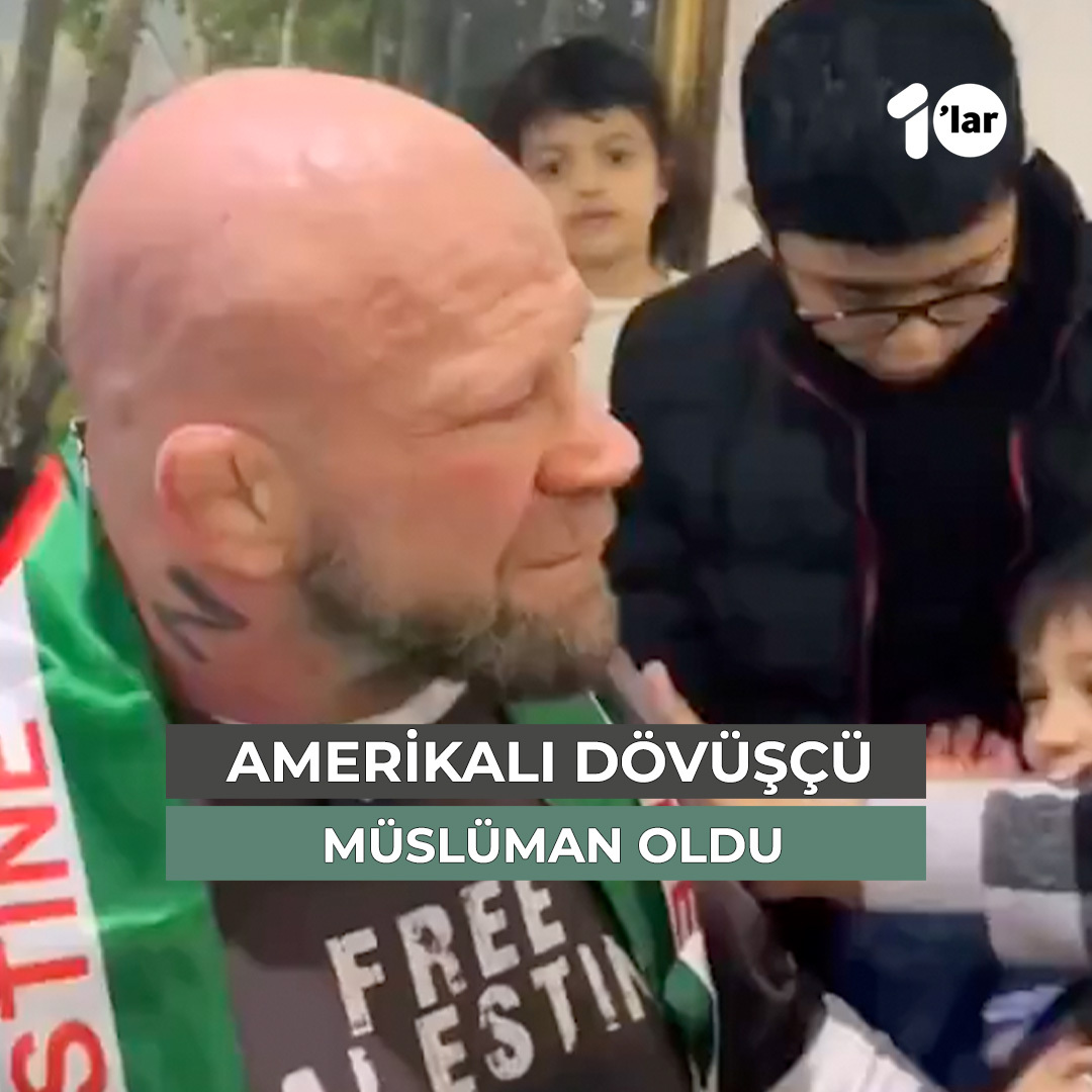 Amerikalı dövüş sanatları şampiyonu Jeff Monson, Müslüman oldu. Filistin bayrağını gururla taşıyan Monson, Gazze'deki trajedi karşısında gözyaşlarını tutamadı.