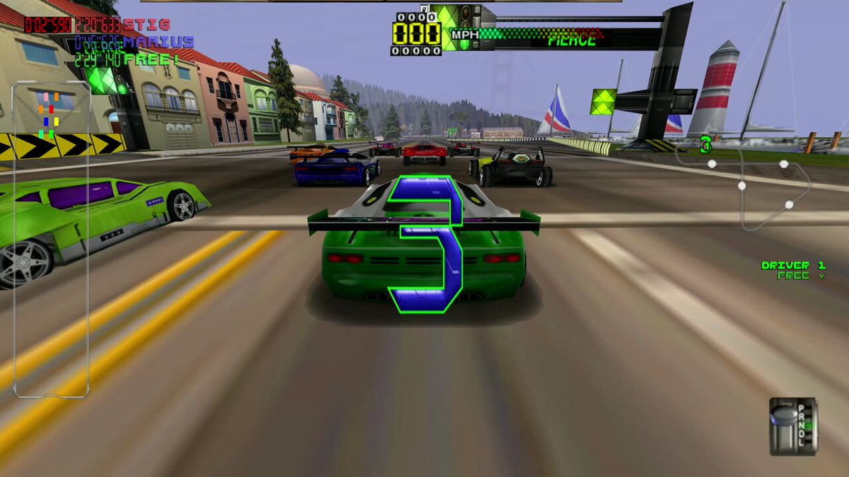 ProjectR is a recomp/PC port of San Francisco Rush: The Rock and now also San Francisco Rush 2049 with the latest update. It looks and runs great and is a lot of fun if you like arcade racing. Link below