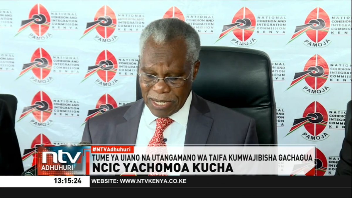NCIC Yachomoa Kucha NCIC imeapa kumwajibisha aliyekuwa naibu rais Rigathi Gachagua kutokana na wanachodai ni makosa kupitia matamshi yake kuhusu ghasia za 2007/08. #NTVAdhuhuri Fridah Mwaka