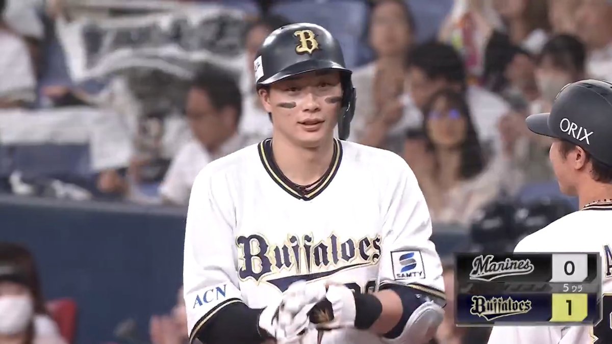 均衡を破ったのはこの男‼️ オリックス #廣岡大志 選手のタイムリーヒットで先制‼️🔥 #Bs2025 👇ライブ配信はこちら