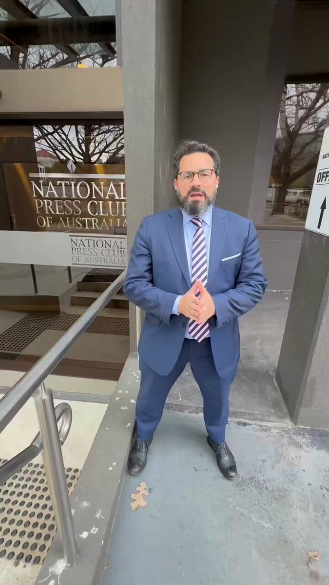 Just landed in Australia’s capital from The Hague with our new exposé: UN rapporteur Francesca Albanese took secret funds from pro-Hamas groups based here. We’ve now handed over the evidence to officials and urged action. Francesca, we’re just getting started. Justice is coming.