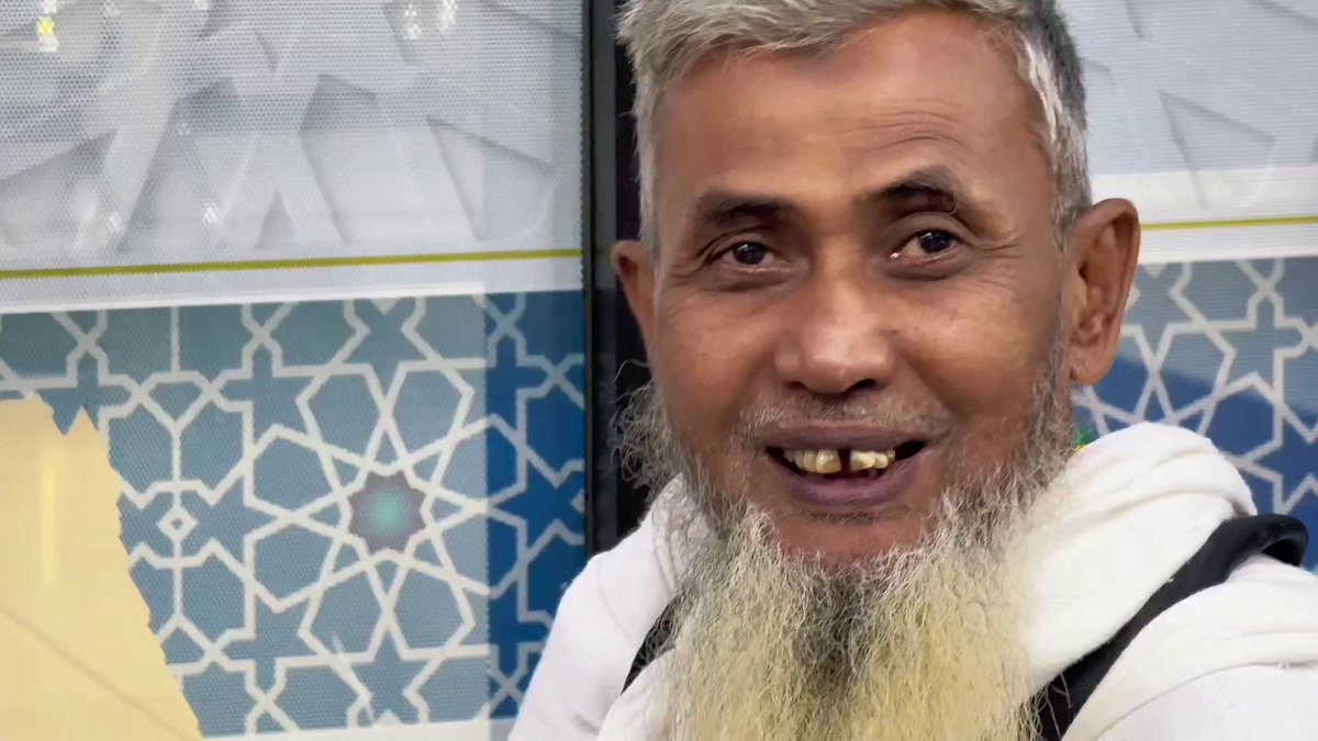 ترند " مقطع متداول " استقبال الحجاج القادمين من بنغلاديش 🕋🇸🇦