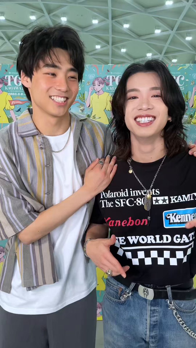 💚TGC 香川 2025💚 森愁斗&amp;八村倫太郎 「BEST FRIEND」踊ったよ👨‍❤️‍👨 このダンスめっちゃ楽しい〜🤣💖 もーりーしゅーと STAFF 八村倫太郎 #もーりーしゅーと #森愁斗 #八村倫太郎（WATWING） #BESTFRIEND #TGC #TGC香川 #TGC20th