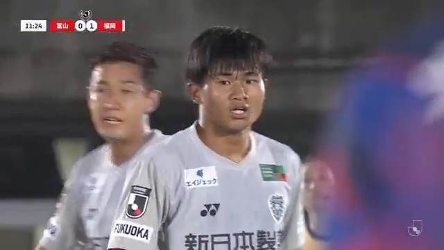 #前田一翔 選手のプロ初ゴール✨ 先制ゴールシーンをお届け🎥 🏆JリーグYBCルヴァンカップ 1stラウンド 3回戦🏆 #カターレ富山 1-2 #アビスパ福岡 最後まで 熱い応援ありがとうございました🔥 📺放送は #スカパー! 📺配信は #SPOOX / #Lemino