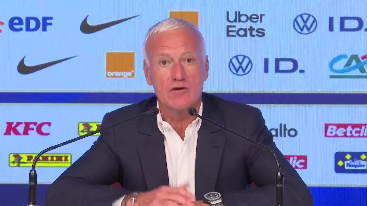 💬 Didier Deschamps sur Rayan Cherki et l’Algérie « je n’ai jamais bloqué un joueur, ils ont la liberté (…) je le prends quand j’estime que c’est le moment »