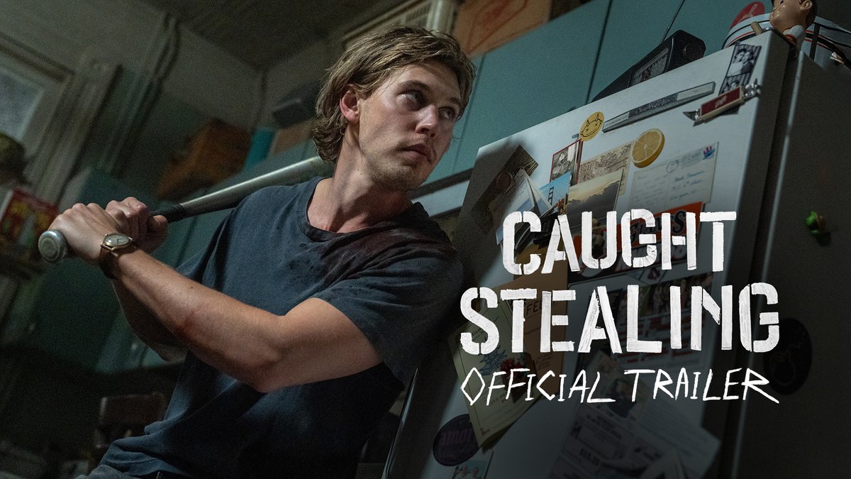 He was just supposed to watch the cat. Now he's running for his f**king life. @AustinButler stars in darren aronofsky’s Caught Stealing Movie – only in theatres August 29. #CaughtStealingMovie