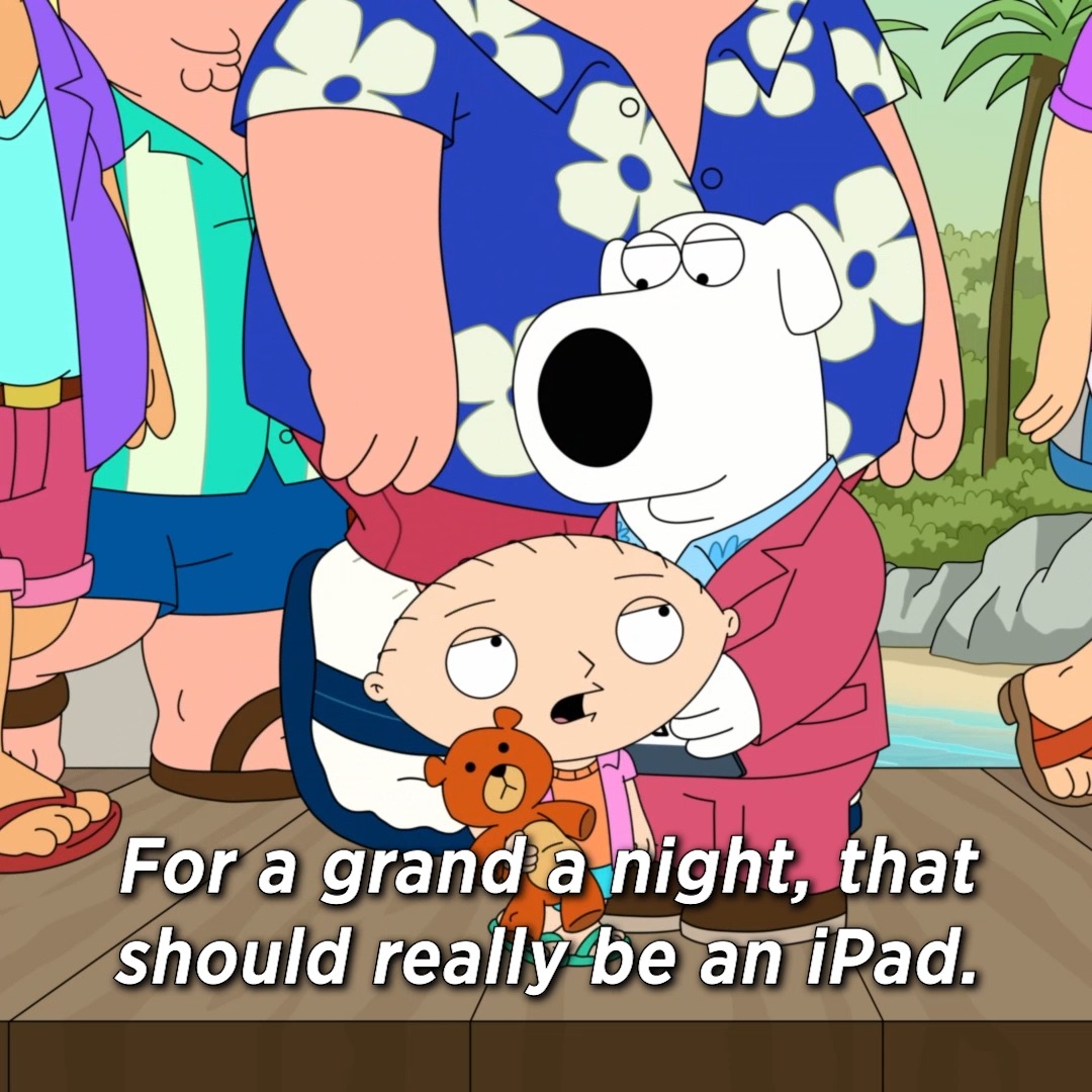 that's an oddly specific painting 👀 watch #familyguy on Hulu.