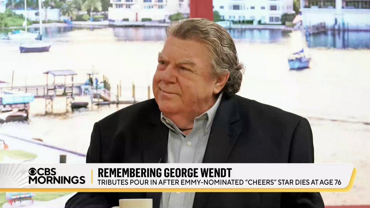 Actor George Wendt died Tuesday at age 76. Wendt played one of the most beloved and relatable characters in TV history — Norm on “Cheers” — which was part of his prolific career on stage and screen.